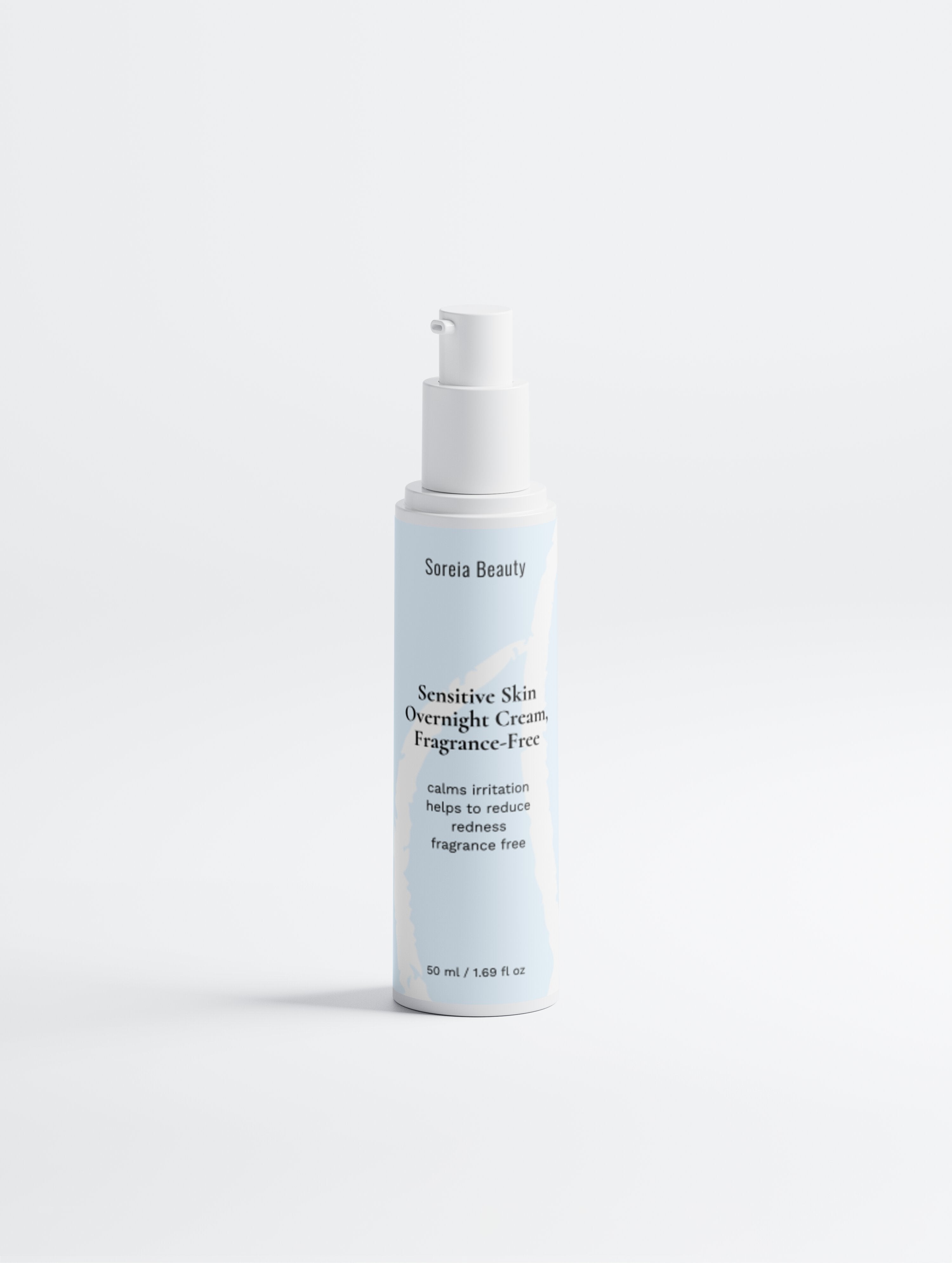 Sensitive Skin Overnight Cream, Fragrance-Free