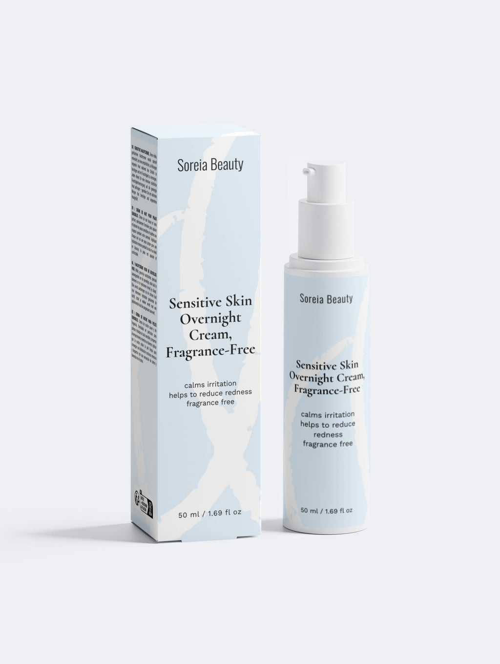 Sensitive Skin Overnight Cream, Fragrance-Free